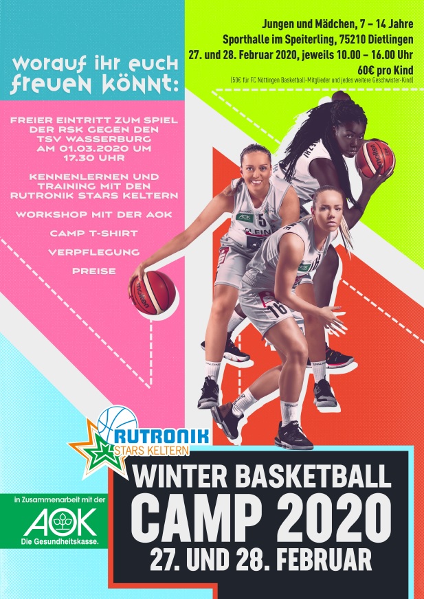 Winter Camp Poster
